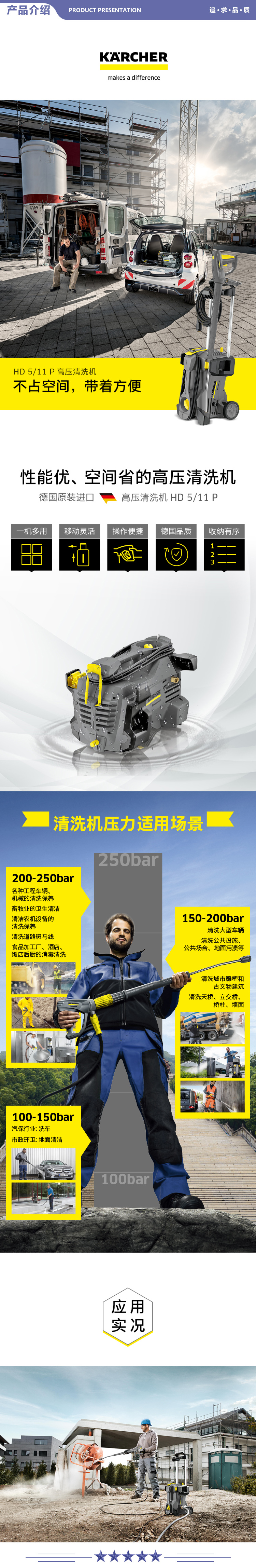 卡赫 KARCHER HD5-11P 工商业高压洗车机清洗机高压水枪 适用于制造业汽车清洗 220V洗车水枪 2.jpg