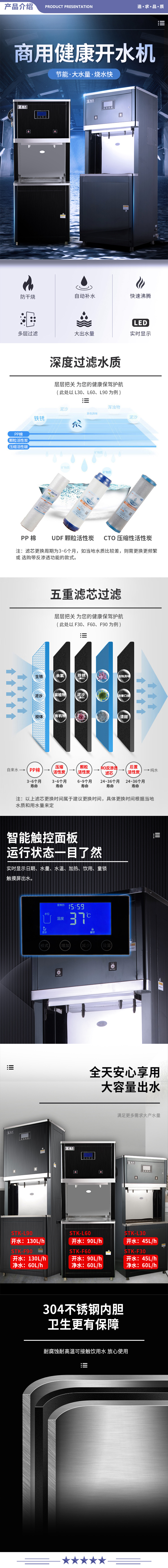 圣托（Shentop） STK-L90 不锈钢全自动电热开水器 企业单位用开水饮水机 大型过滤商务直饮机 2.jpg