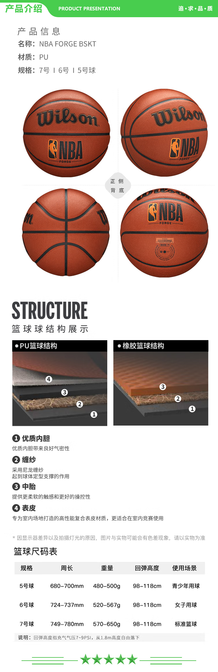 威尔胜 Wilson WTB8201IB07CN NBA系列PU室内外通用成人篮球7号球 FORGE   2.jpg